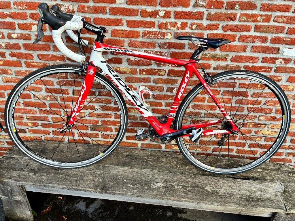 Ridley Orion racefiets –  maat S – 18 versnellingen, 28 inch, Carbon, Zo goed als nieuw, 15 tot 20 versnellingen