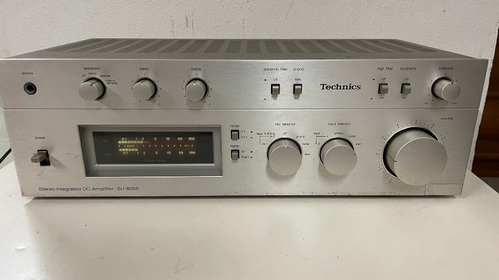 Technics SU-8055, Audio, Tv en Foto, Versterkers en Ontvangers, Ophalen of Verzenden, Refurbished, Stereo, 60 tot 120 watt