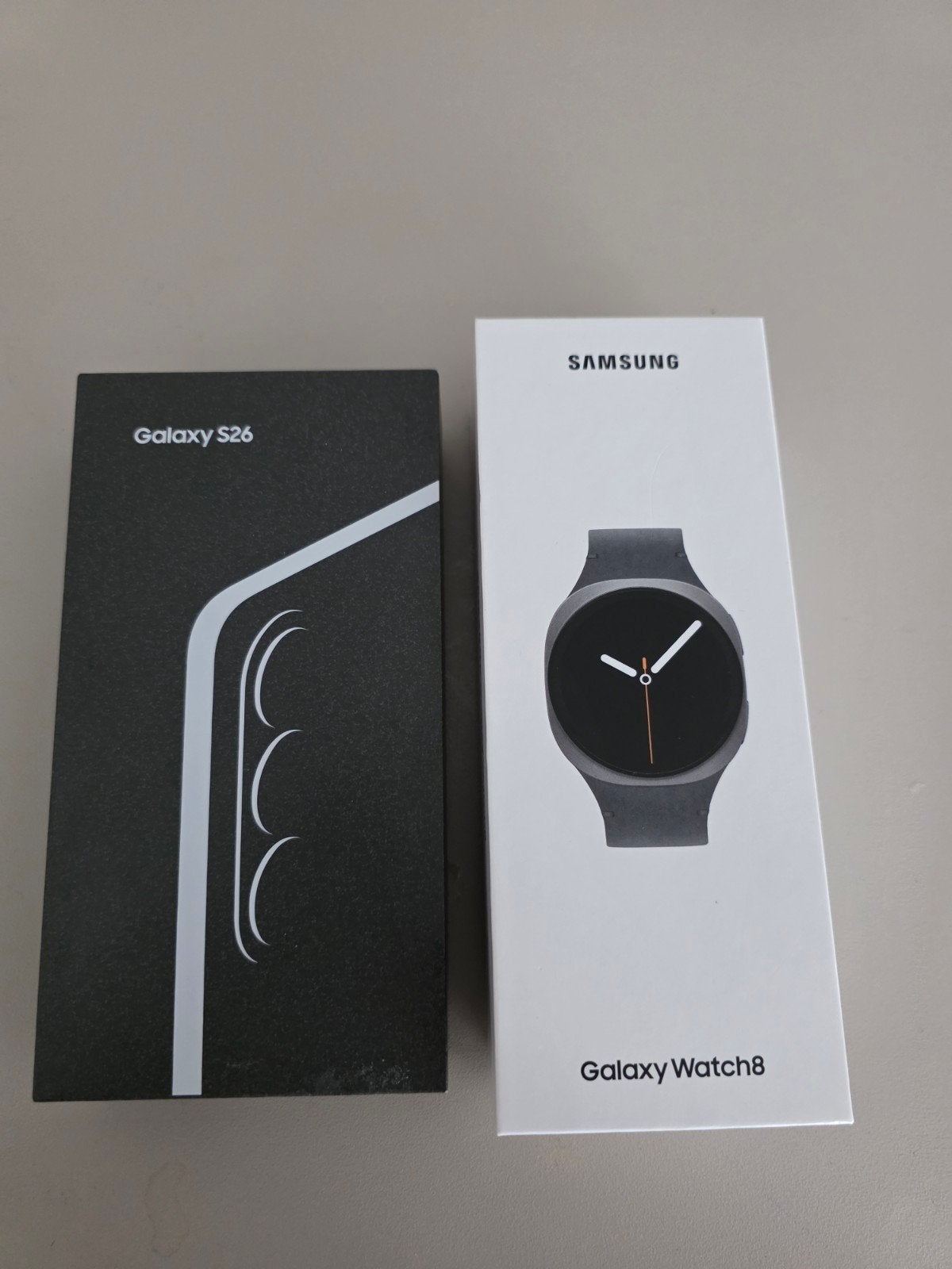 Samsung s26 + Samsung Galaxy watch8, Telecommunicatie, 256 GB, Ophalen, Nieuw, Zwart