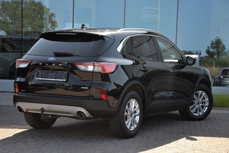 Ford Kuga Titanium 2.5i FHEV, Stof, Gebruikt, Zwart, 4 cilinders