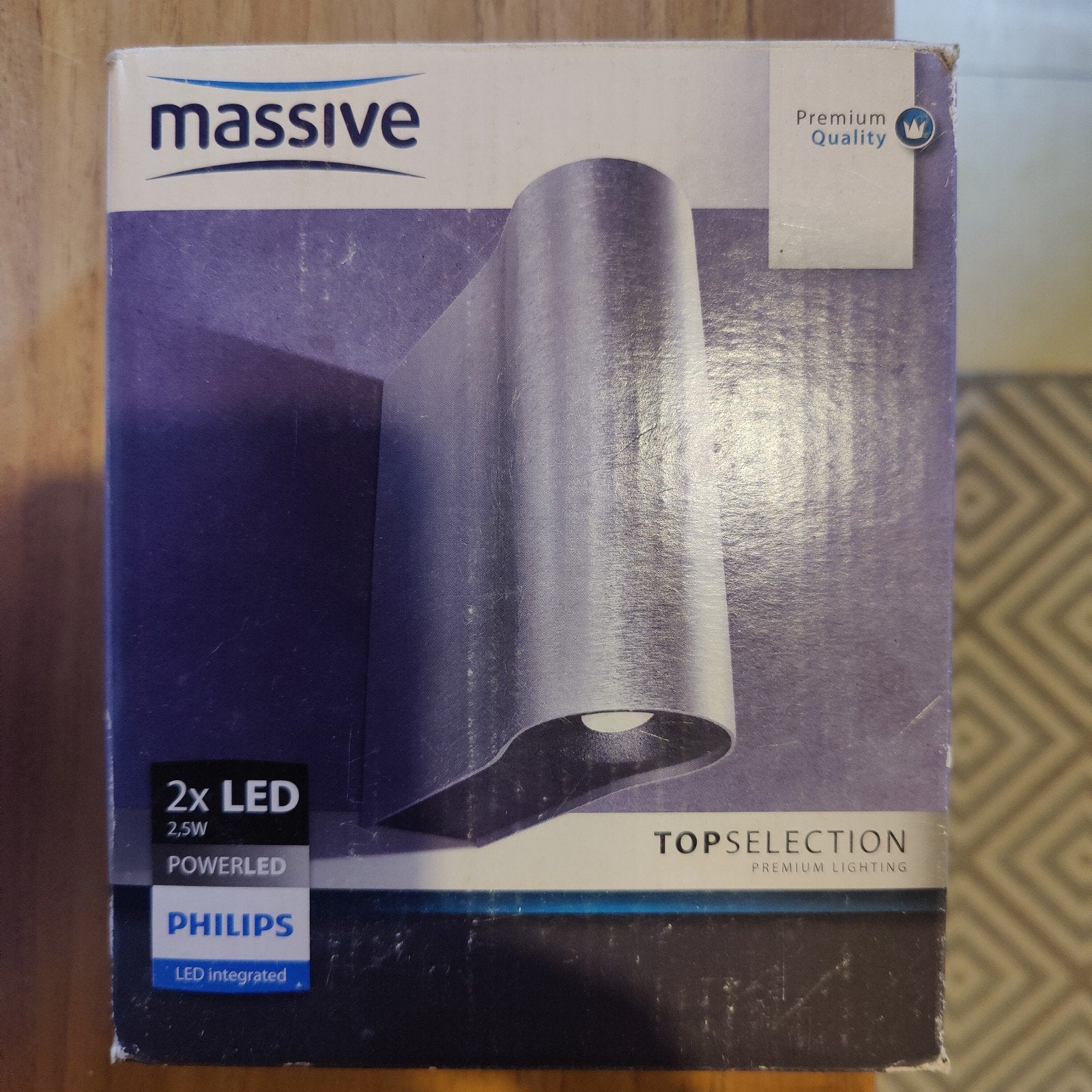Philips LED buitenlamp, Ophalen, Minder dan 50 watt, Wandlamp, Netvoeding