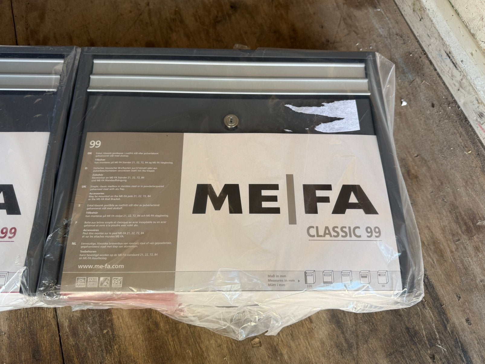 MEFA Minuet 99 brievenbus – NIEUW, Tuin en Terras, Brievenbussen, Ophalen, Zo goed als nieuw