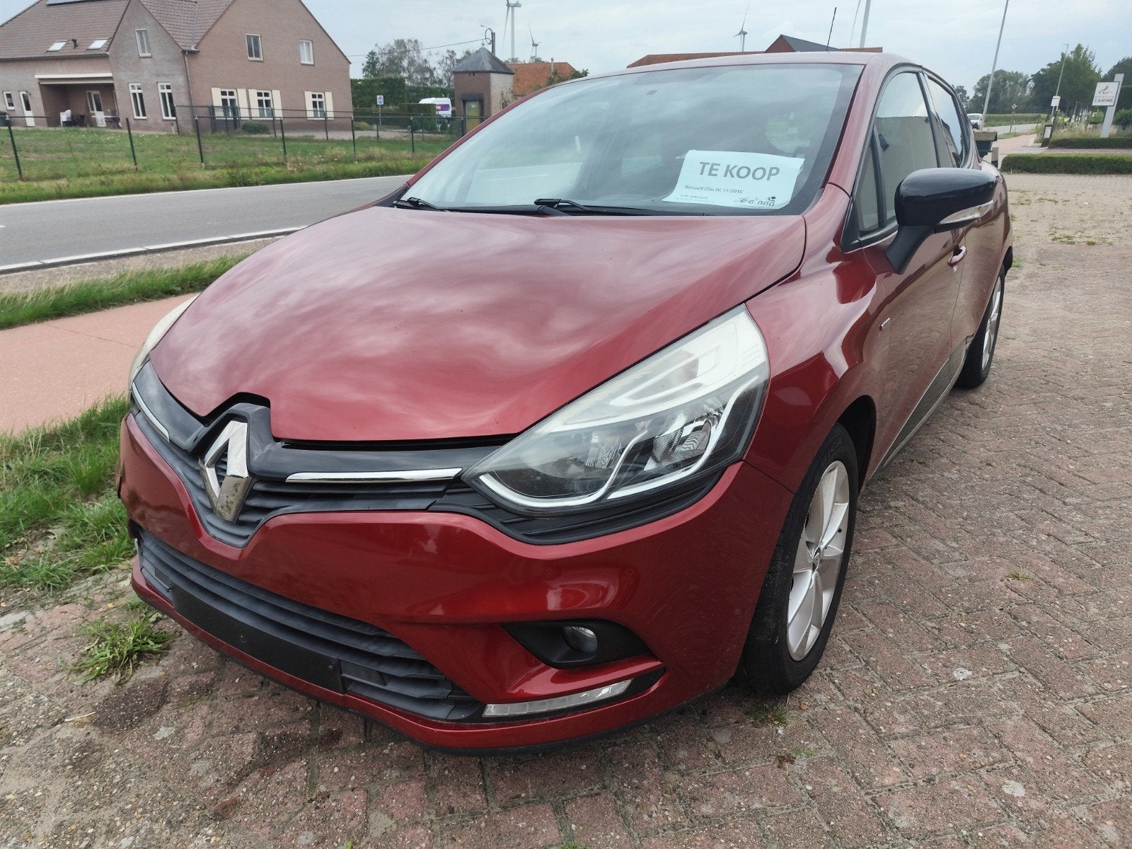Renault Clio IV, 2016, 0.9 TCE, Auto's, Voorwielaandrijving, 898 cc, Stof, Multifunctioneel stuurwiel