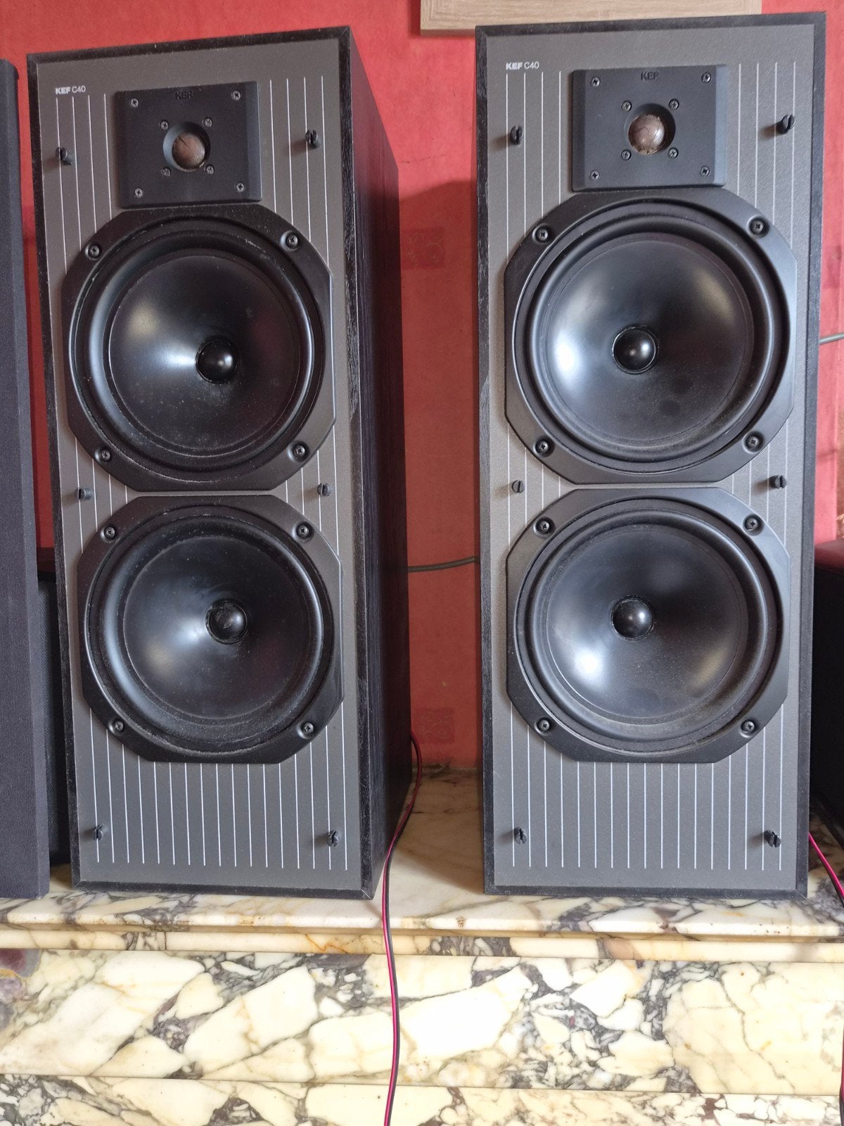 kef c40, TV, Hi-fi & Vidéo, Enceintes, Enlèvement, KEF
