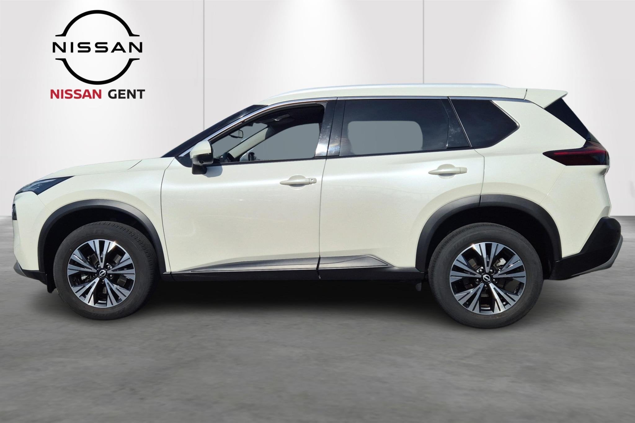 Nissan X-Trail Mild-Hybrid 163 X-Tronic N-Connecta 7 Zitplaa, Auto's, Nissan, Stof, Zwart, 2000 kg, 120 kW