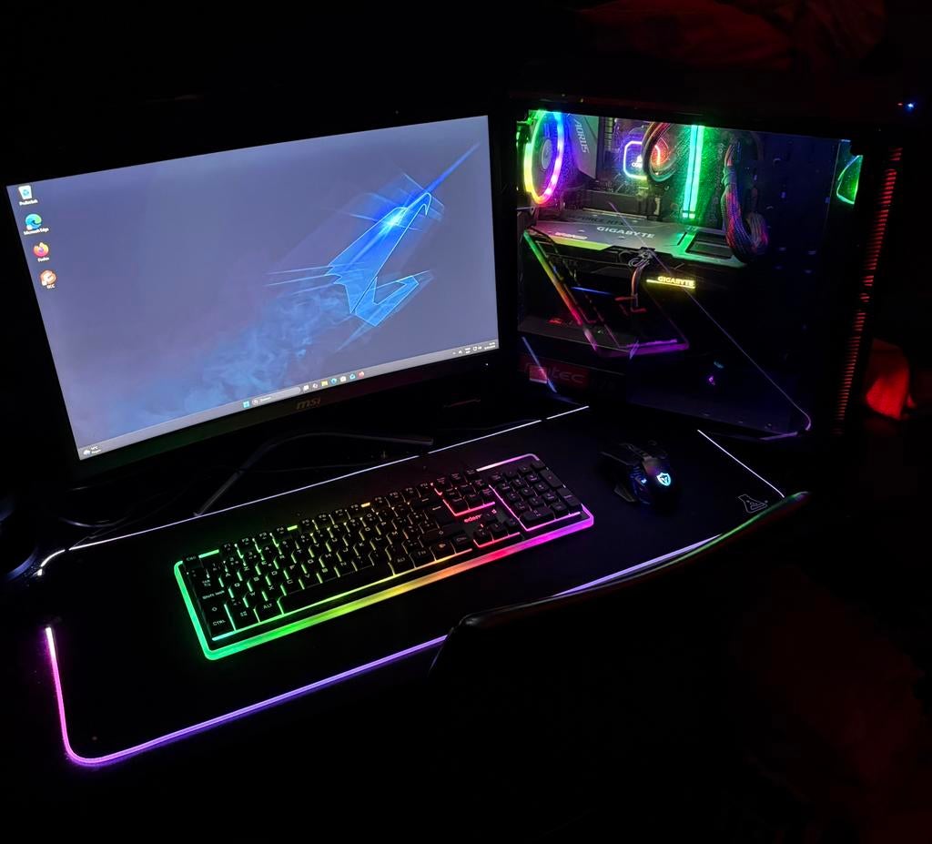 Volledig gaming setup, Enlèvement ou Envoi, Comme neuf, Gaming, SSD