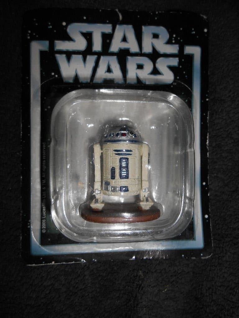 Star wars R2D2 figurine en métal, Ophalen of Verzenden, Actiefiguurtje