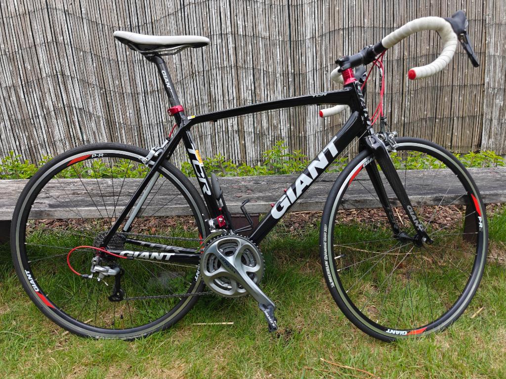 Giant TCR - Shimano Ultegra - maat M/L, Fietsen en Brommers, Ophalen, Gebruikt, Velgrem, Giant