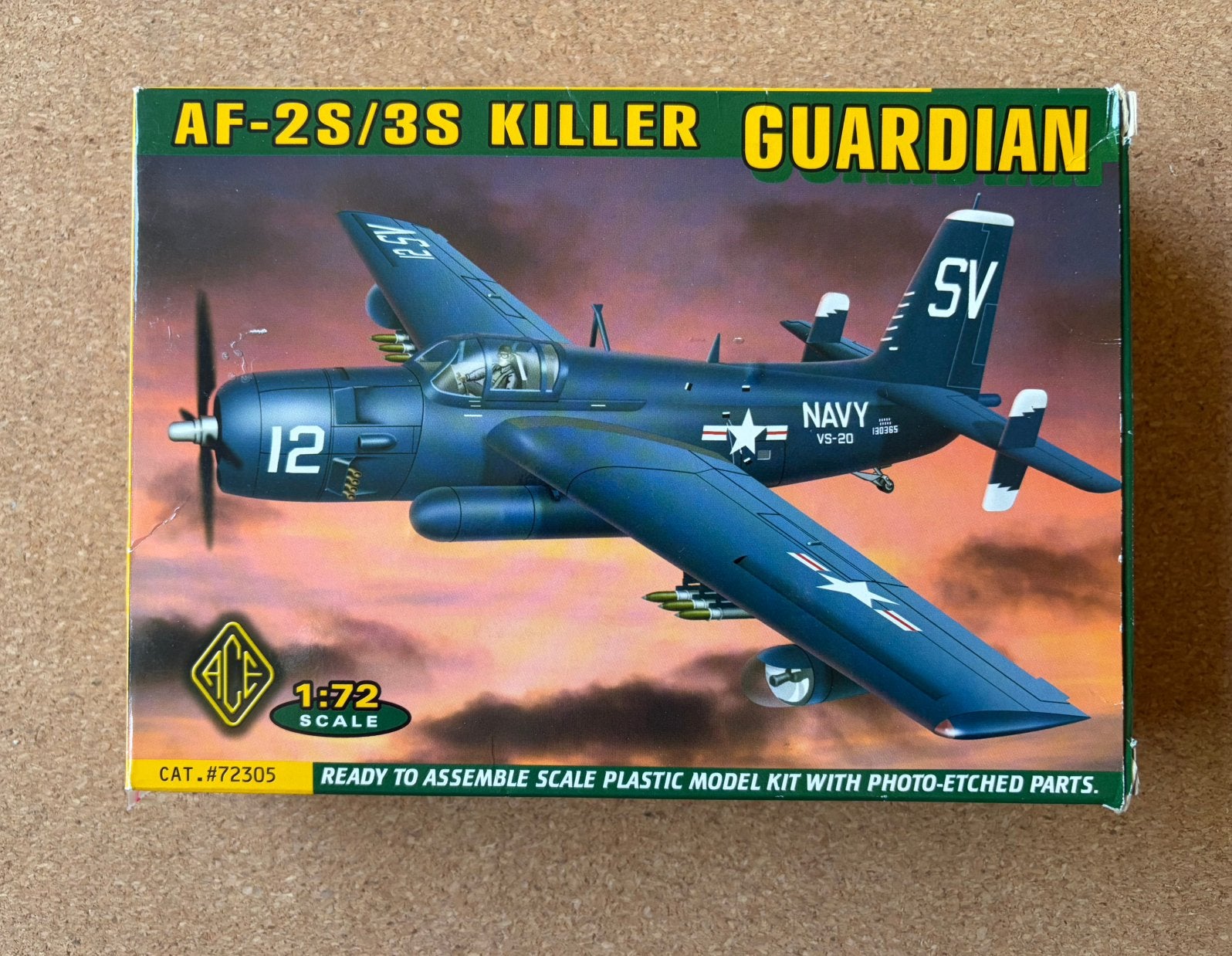 ACE 72305 AF-2S/3S Killer Guardian 1:72, Verzenden, Zo goed als nieuw
