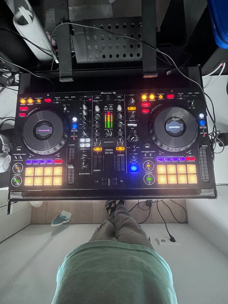 TE KOOP OF TE RUIL:DDJ-800+koptelefoon,speakers,flightcase, Elektronische apparatuur, Overige elektronische apparatuur, Ophalen