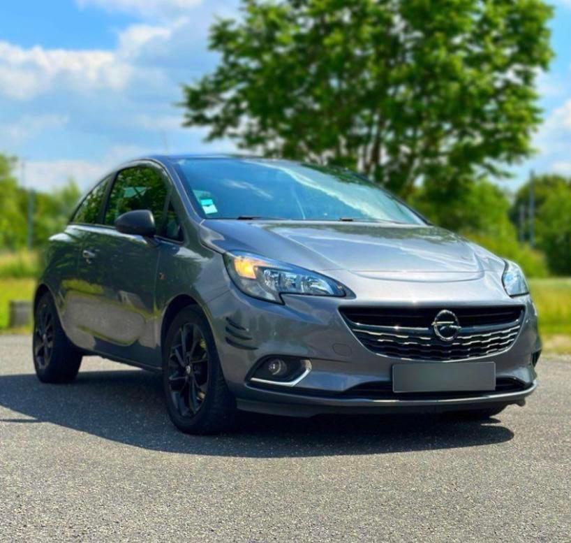 Opel corsa 1.4 turbo - color edition, Argent ou Gris, Achat, Boîte manuelle, Noir
