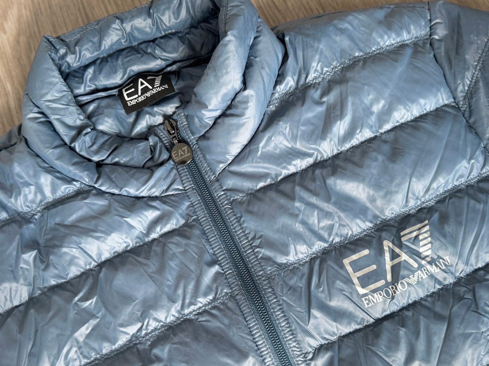 Armani Windjas – Blauw – Stijlvol & Exclusief, Vêtements | Hommes, Vestes | Été, Emporio Armani, Enlèvement ou Envoi, Taille 56/58 (XL)
