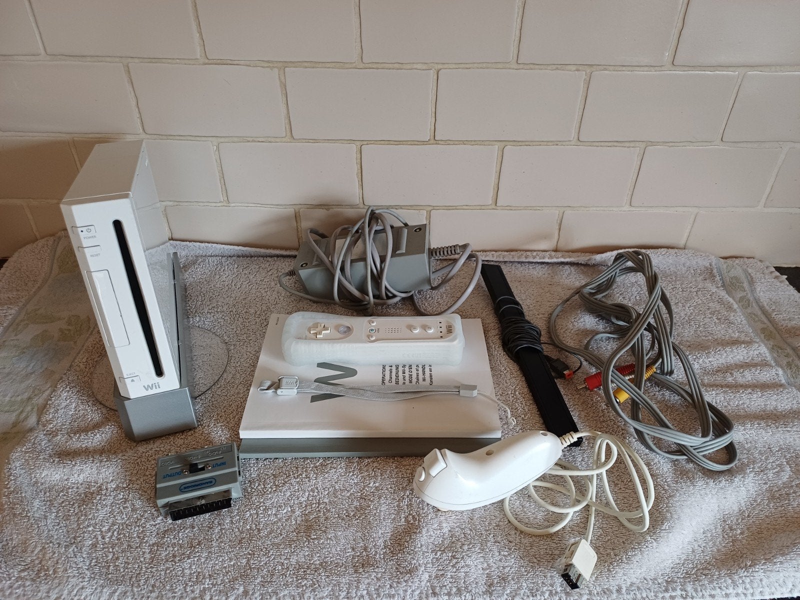 Nintendo WII console set (wit) - 100% getest en compleet, Games en Spelcomputers, Spelcomputers | Nintendo Wii, Ophalen of Verzenden