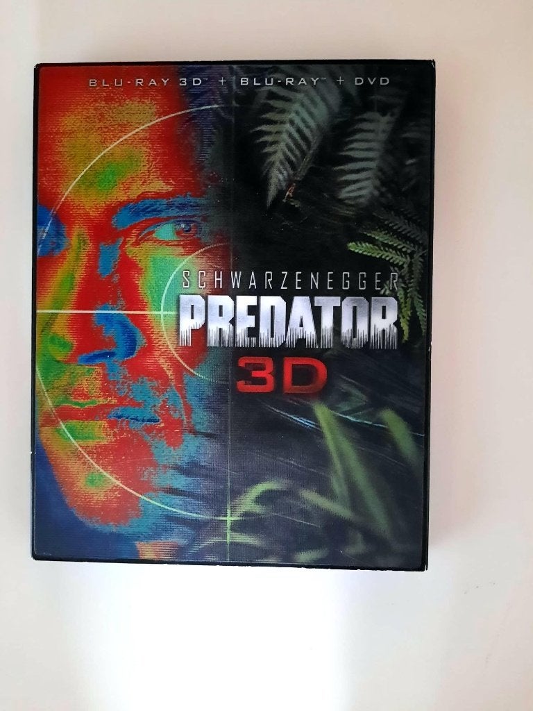Predator 3D Combo Pack, Cd's en Dvd's, Blu-ray, Zo goed als nieuw, Actie, 3D, Ophalen