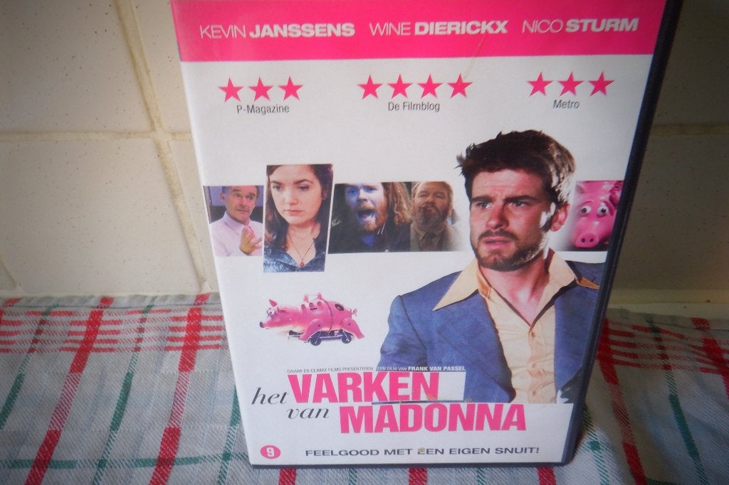 DVD Het Varken Van Madonna (kevin Janssens,Wine Dierickx), Actiekomedie, Nederlands, Vanaf 9 jaar, Zo goed als nieuw