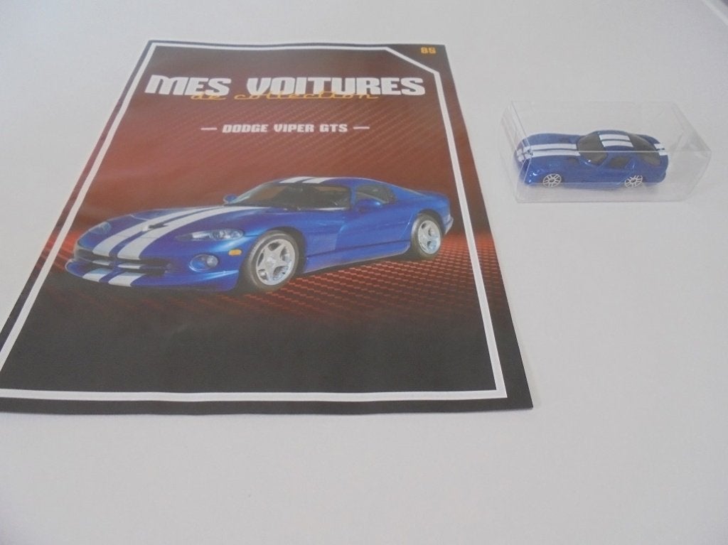 Dodge Viper GTS avec livret en français, Hobby & Loisirs créatifs, Voitures miniatures | Échelles Autre, Comme neuf, Voiture, Enlèvement ou Envoi