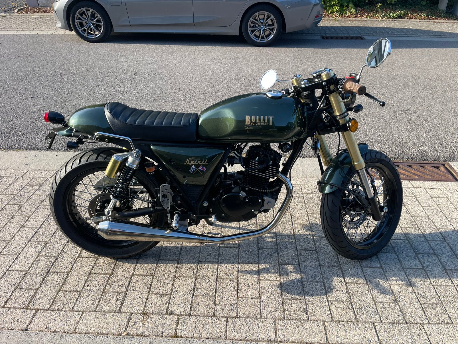 Bullit Spirit 125 Racing Green 2019, Occasion, Jusqu'à 11 kW, Permis Moto A1 minimum, Particulier