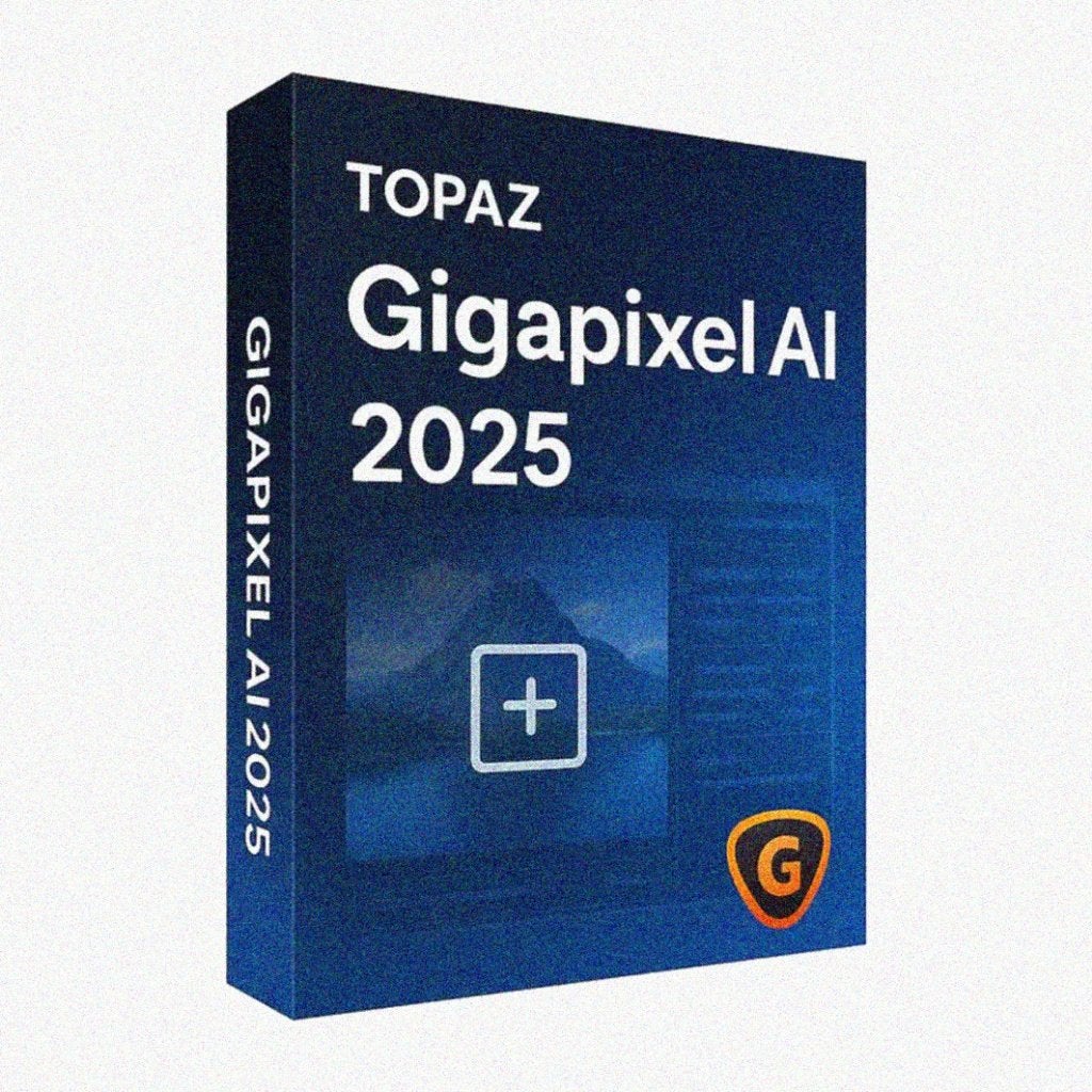 TOPAZ GIGAPIXEL AI 2025, Informatique & Logiciels, Logiciel d'Éducation & Cours, Envoi, Neuf