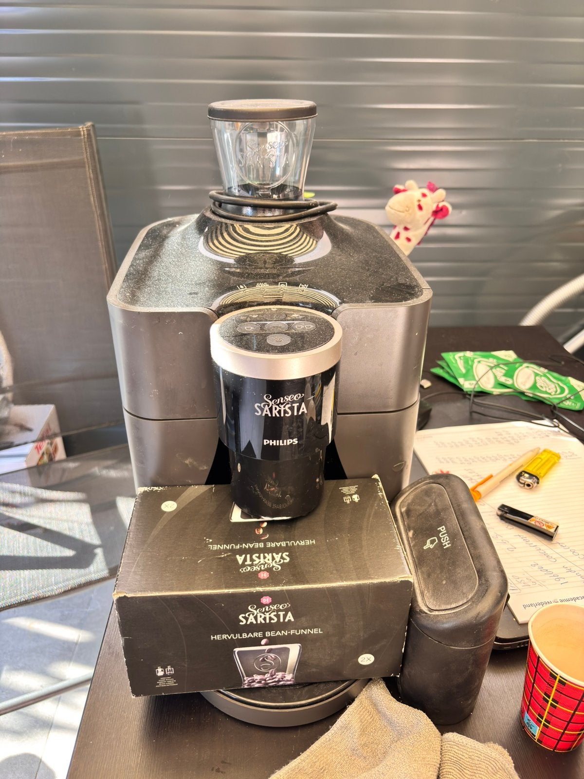 Sarista koffiezet aparaat, Elektronische apparatuur, Ophalen of Verzenden, Zo goed als nieuw, Koffiemolen, Senseo