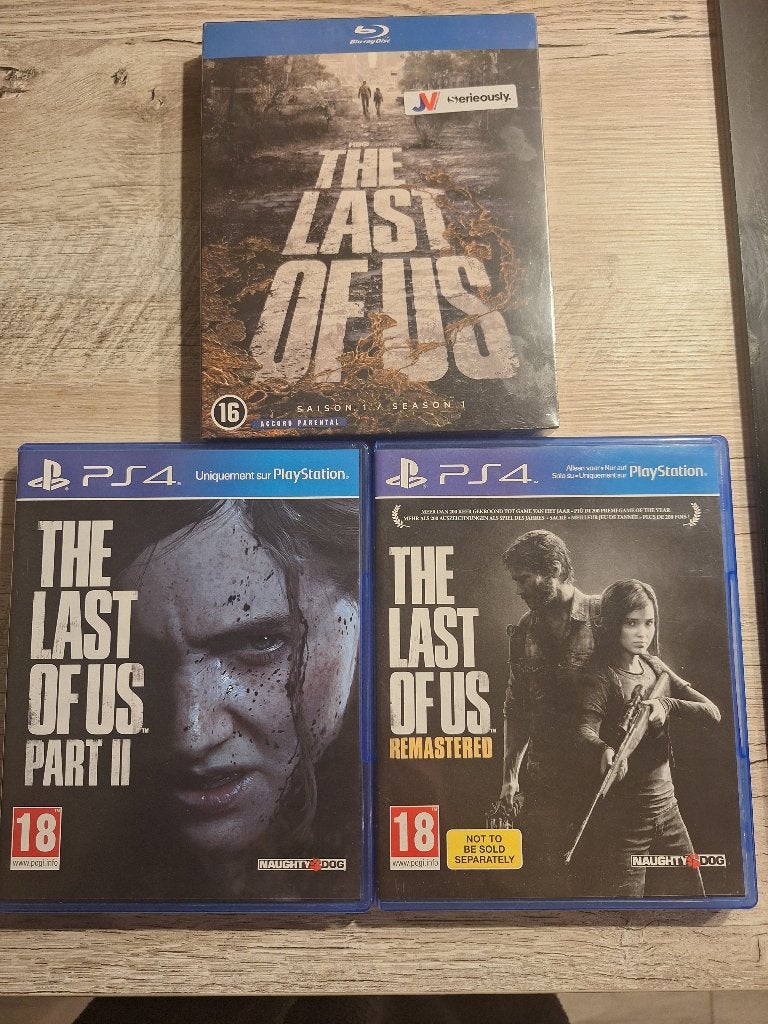 Ps4 the last of us 1&2 + bluray, Games en Spelcomputers, Ophalen of Verzenden