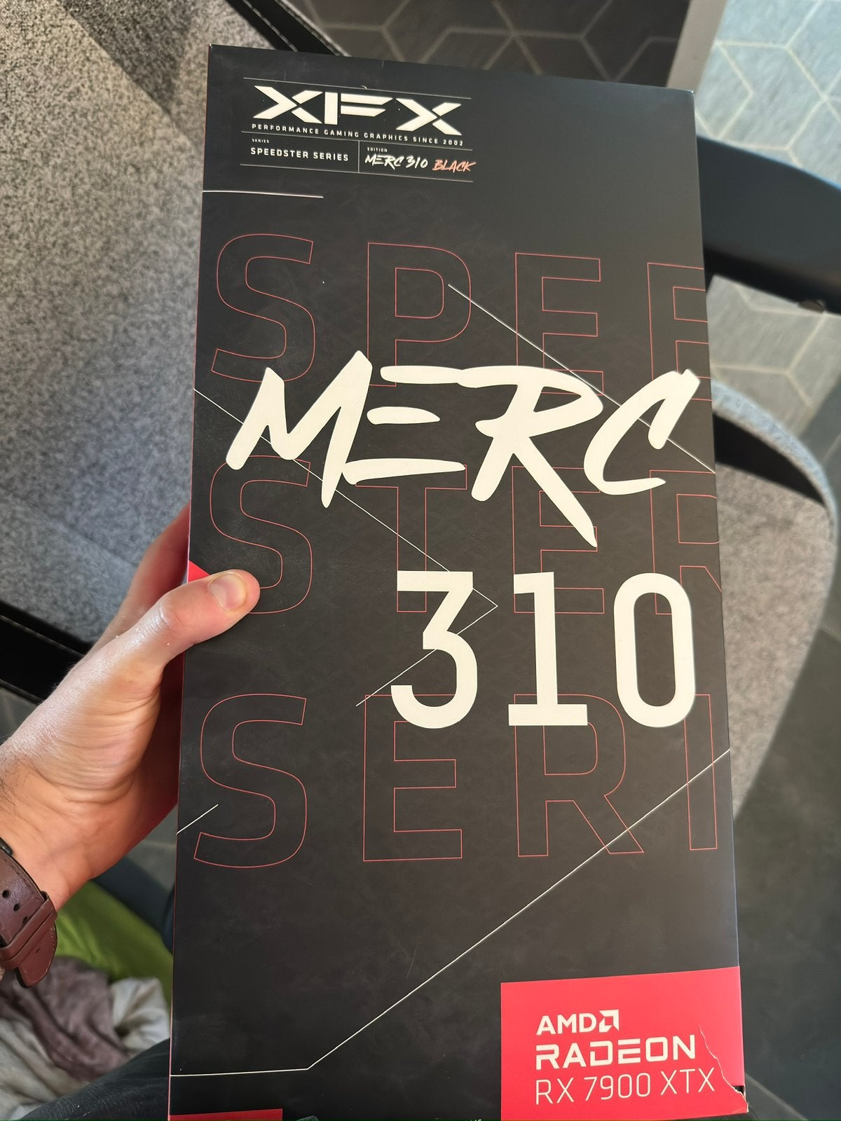 XFX 7900XTX met doos, Computers en Software, Videokaarten, Ophalen, Zo goed als nieuw