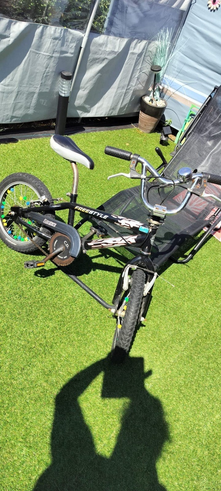 mooie jongensfiets, Ophalen