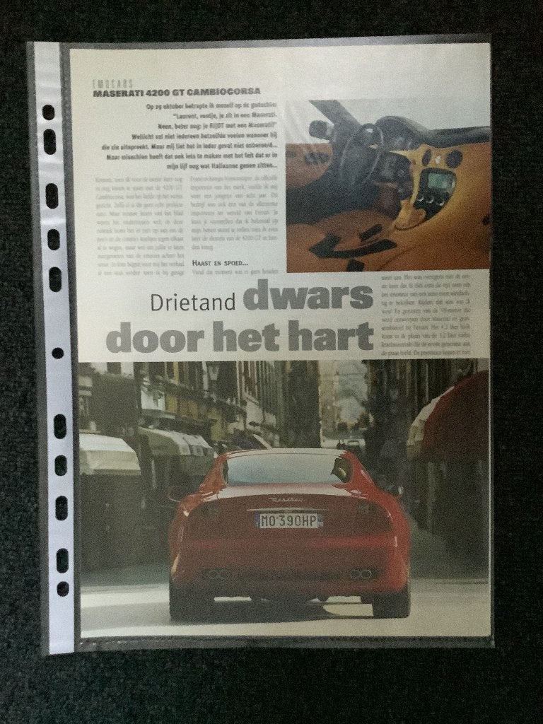 Artikel Maserati 4200GT, Ophalen of Verzenden, Zo goed als nieuw, Overige merken