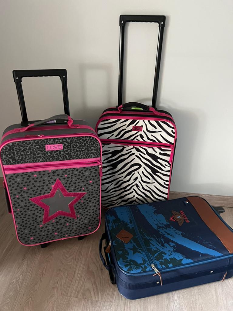 Trolley (3x) - Handbagage, Handtassen en Accessoires, Koffers, Ophalen of Verzenden, Zo goed als nieuw
