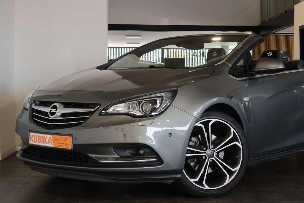 Opel Cascada Cascada 1.6 Turbo CruiseC CarPlay LEDER Garanti, Cuir, Argent ou Gris, Euro 6, Entreprise