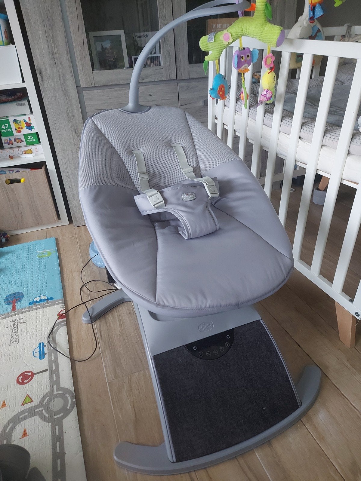 Chicco Elektrische Schommel - Wipstoel Silverspring, Kinderen en Baby's, Ophalen, Wipstoel, Chicco