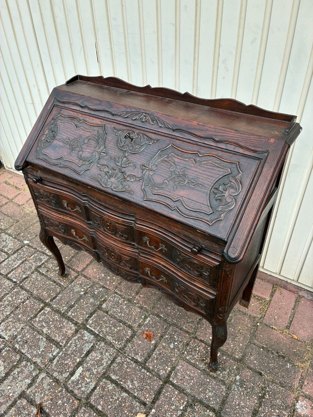 Kast - bureau, Ophalen