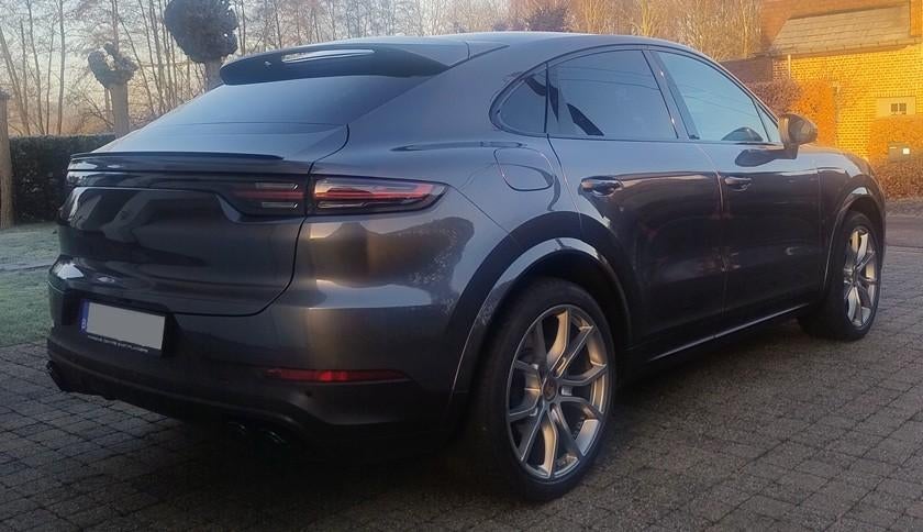 Pack noir Porsche Cayenne Coupé hybride/PANO 3.0 4x4, Autos, Cuir, Achat, Euro 6, Noir