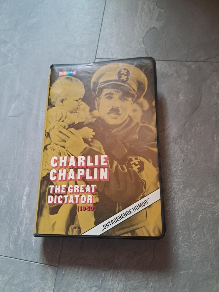 BETAMAX: Charlie Chaplin 1940, Cd's en Dvd's, Ophalen