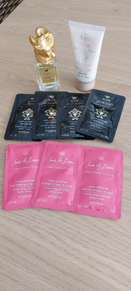 EDP - EAU DU SOIR SISLEY + Crème parfumée hydratante, Enlèvement, Neuf, Bouteille de parfum, Plein