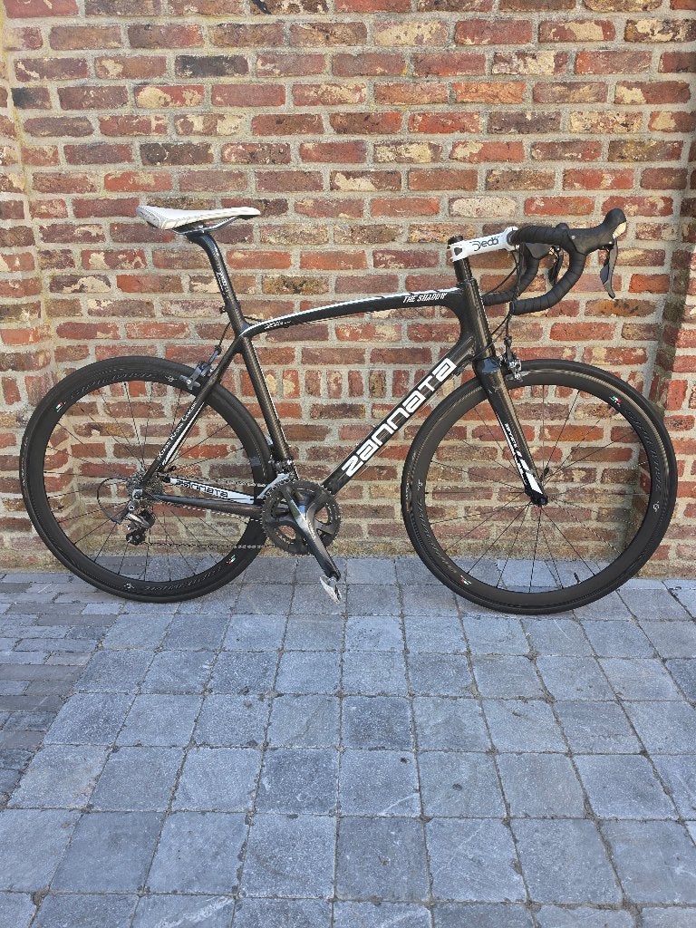 Racefiets Zannata Carbon, Vélos & Vélomoteurs, Vélos | Vélos de course, Enlèvement, Carbone