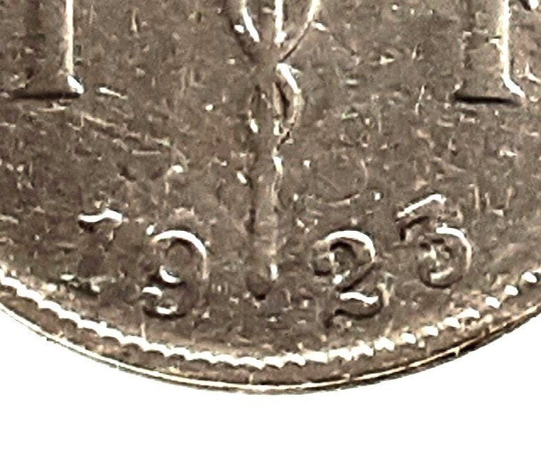 België – 1 frank - 1923 NL. (Ref 019), Postzegels en Munten, Ophalen of Verzenden, Metaal, Losse munt