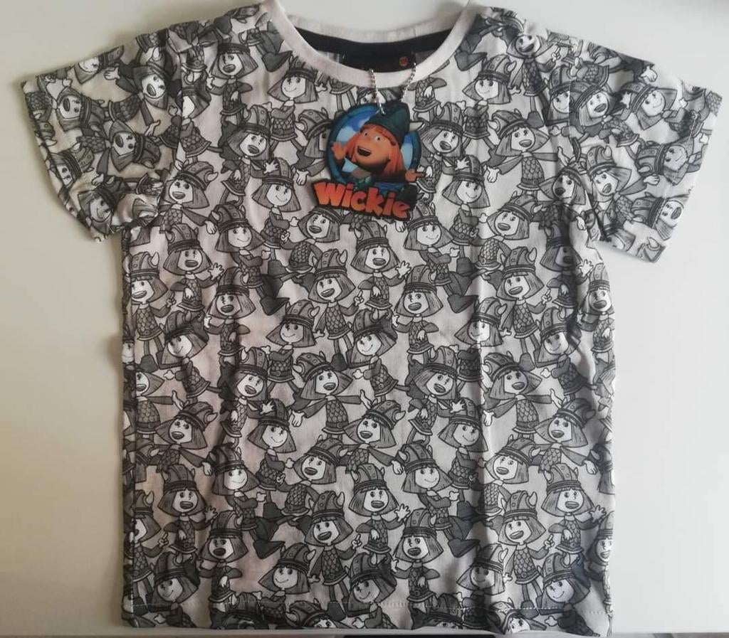 T-shirt Wickie de Viking maat 104 NIEUW, Ophalen of Verzenden, Nieuw, Jongen of Meisje, Shirt of Longsleeve