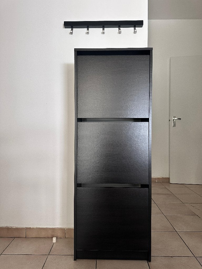 Shoe Cabinet + Geometric Shelf + Wall Hanger = Hallway Set, Enlèvement