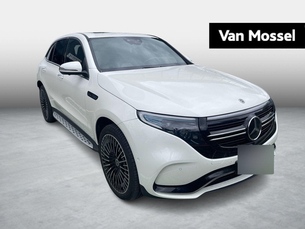 Mercedes-Benz EQC 400 4MATIC AMG LINE + LEDER EXCLUSIVE + CA, Auto's, Mercedes-Benz, Automaat, 80 kWh, 40 min, 408 pk