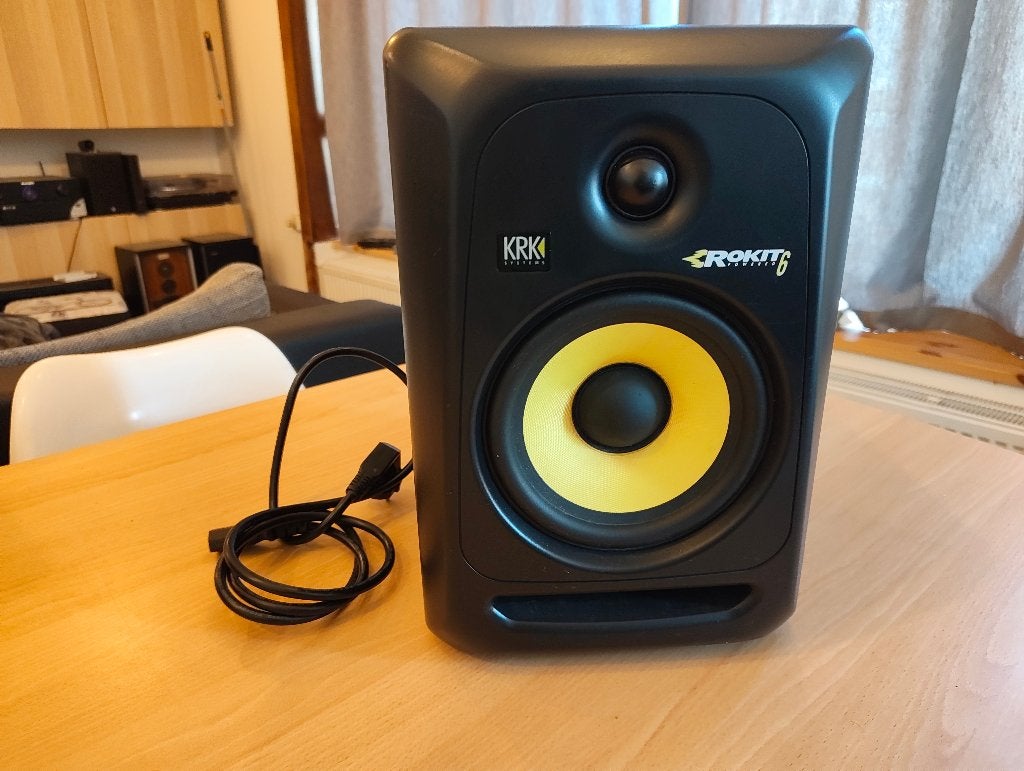 Enceinte de monitoring KRK Rokit 6 G3, Moniteur de studio, Enlèvement ou Envoi, 60 à 120 watts, KRK