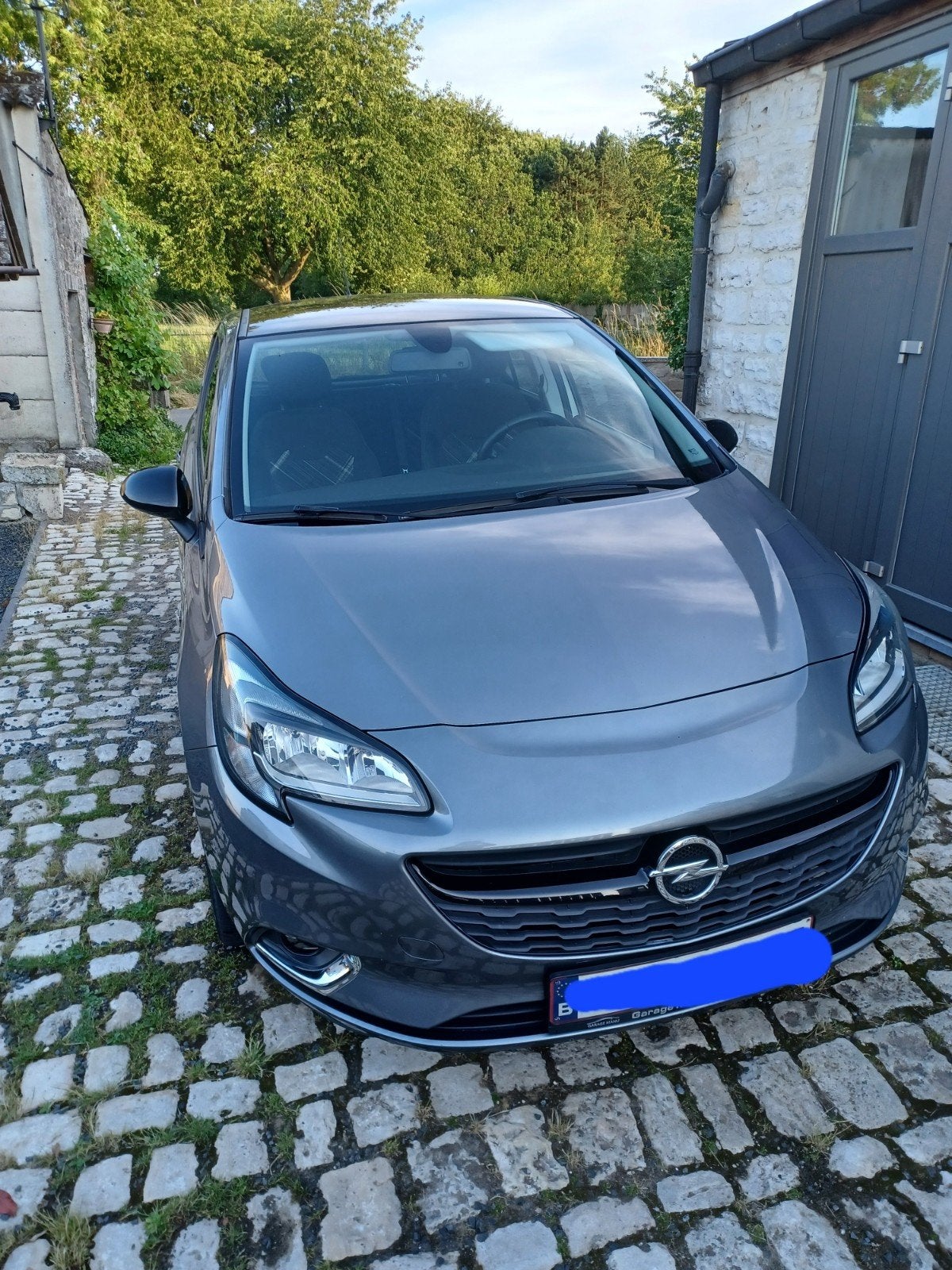 Opel Corsa 1.4 i sport edition, grijs metalic, benzine, Auto's, Voorwielaandrijving, Stof, 5 deurs, Particulier