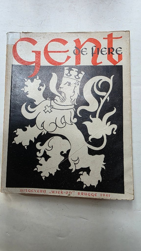 Gent de fiere, authentiek Gent rond 1940-1941,verzamelobject, Livres, Histoire & Politique, Enlèvement ou Envoi, 20e siècle ou après