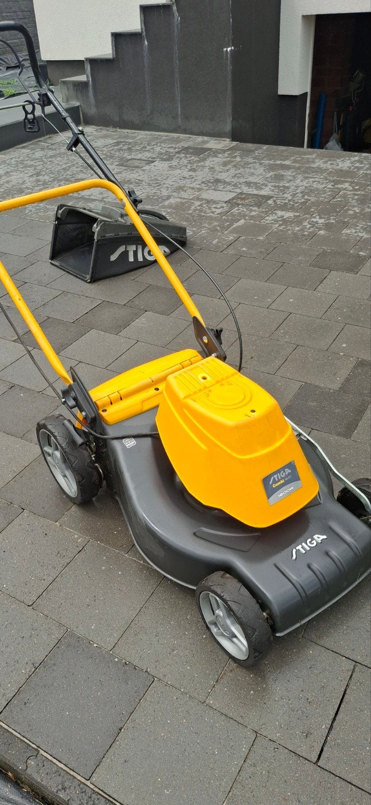 STIGA COMBI 48 ES zelfrijdende elektromaaier, Ophalen, Gebruikt