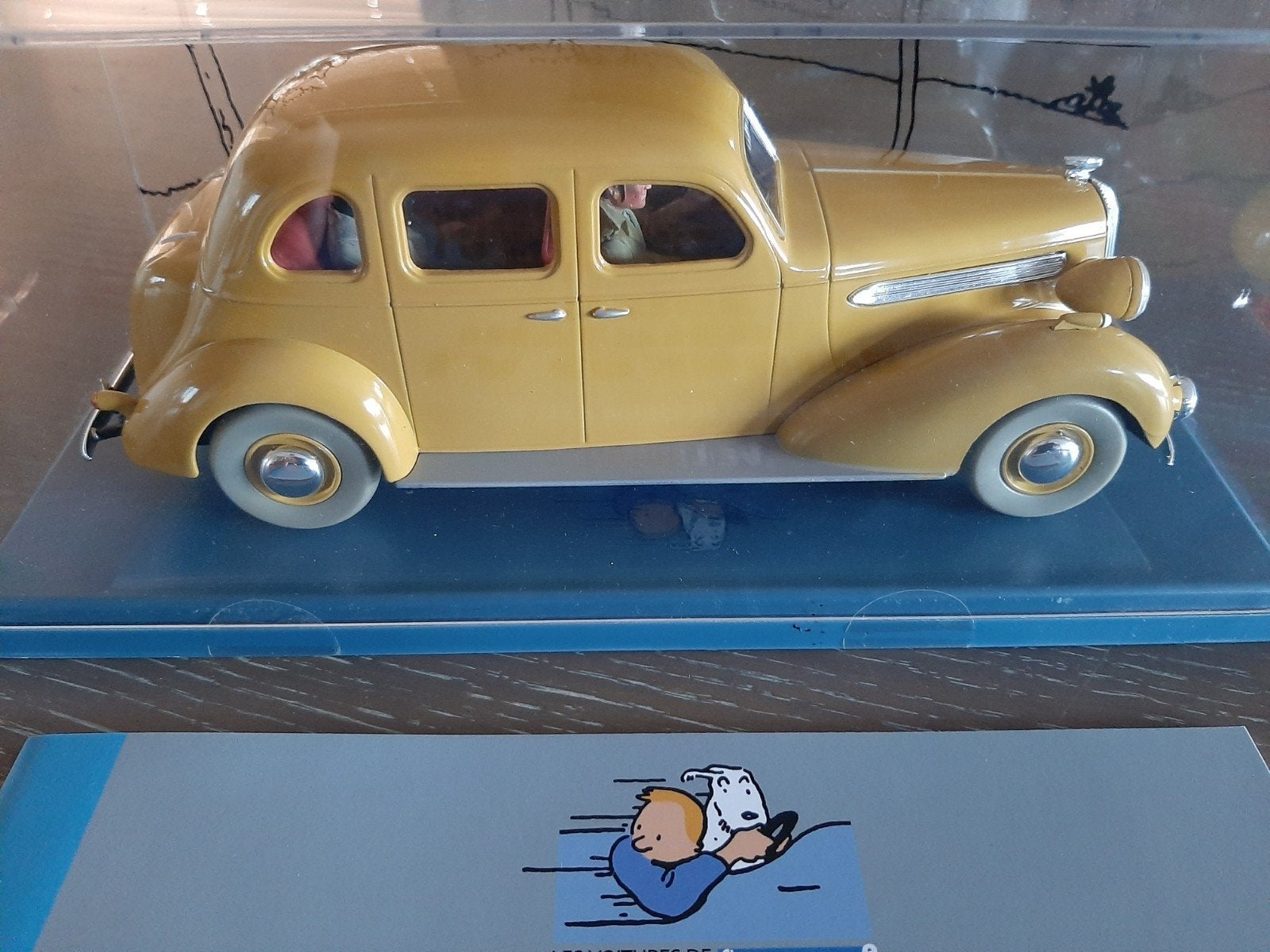 kuifje auto uit "de 7 kristallen bollen ' 1/24, Ophalen of Verzenden, Auto