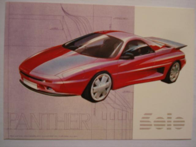 Panther Solo postkaart Post card Carte postale Postkarte, Boeken, Ford, Verzenden, Zo goed als nieuw, Panther