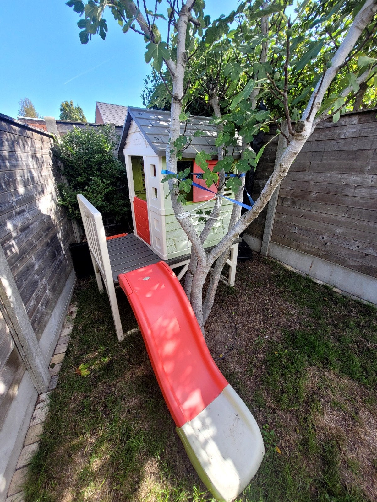 Smoby Playhouse avec toboggan, Enfants & Bébés, Enlèvement ou Envoi, Toboggan