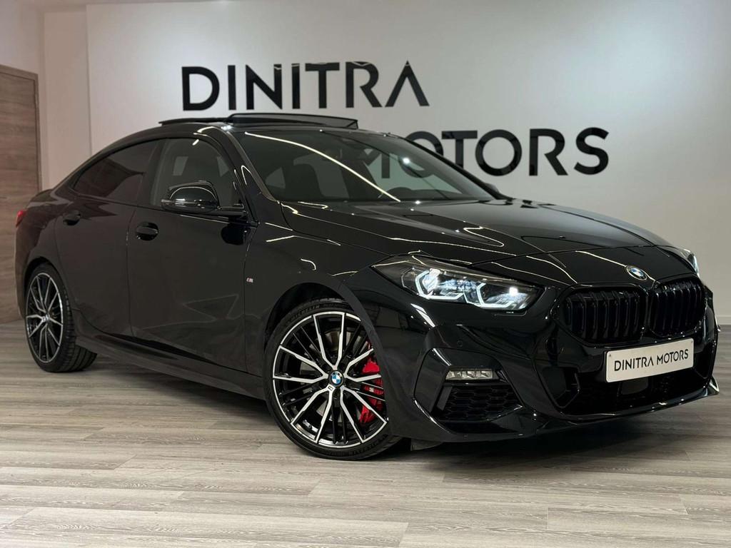 BMW 218 M Aerodynamica - Pano/Carplay/Sportzetels/LED/Harman, Entreprise, Commande vocale, Alcantara, Noir