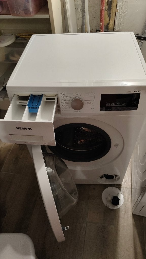 Machine à laver Siemens iQ500 8kg (WM14T3K3FG) – 1400 tr/min, Electroménager, 1200 à 1600 tours, Programme lavage à la main, Chargeur frontal