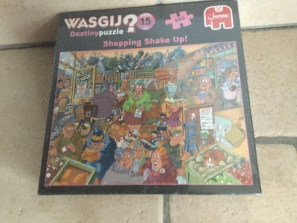 Puzzel Jumbo 950 stukjes Wasgij destiny 15 (NIEUW), Hobby & Loisirs créatifs, Enlèvement ou Envoi, 500 à 1500 pièces, Neuf, Puzzle