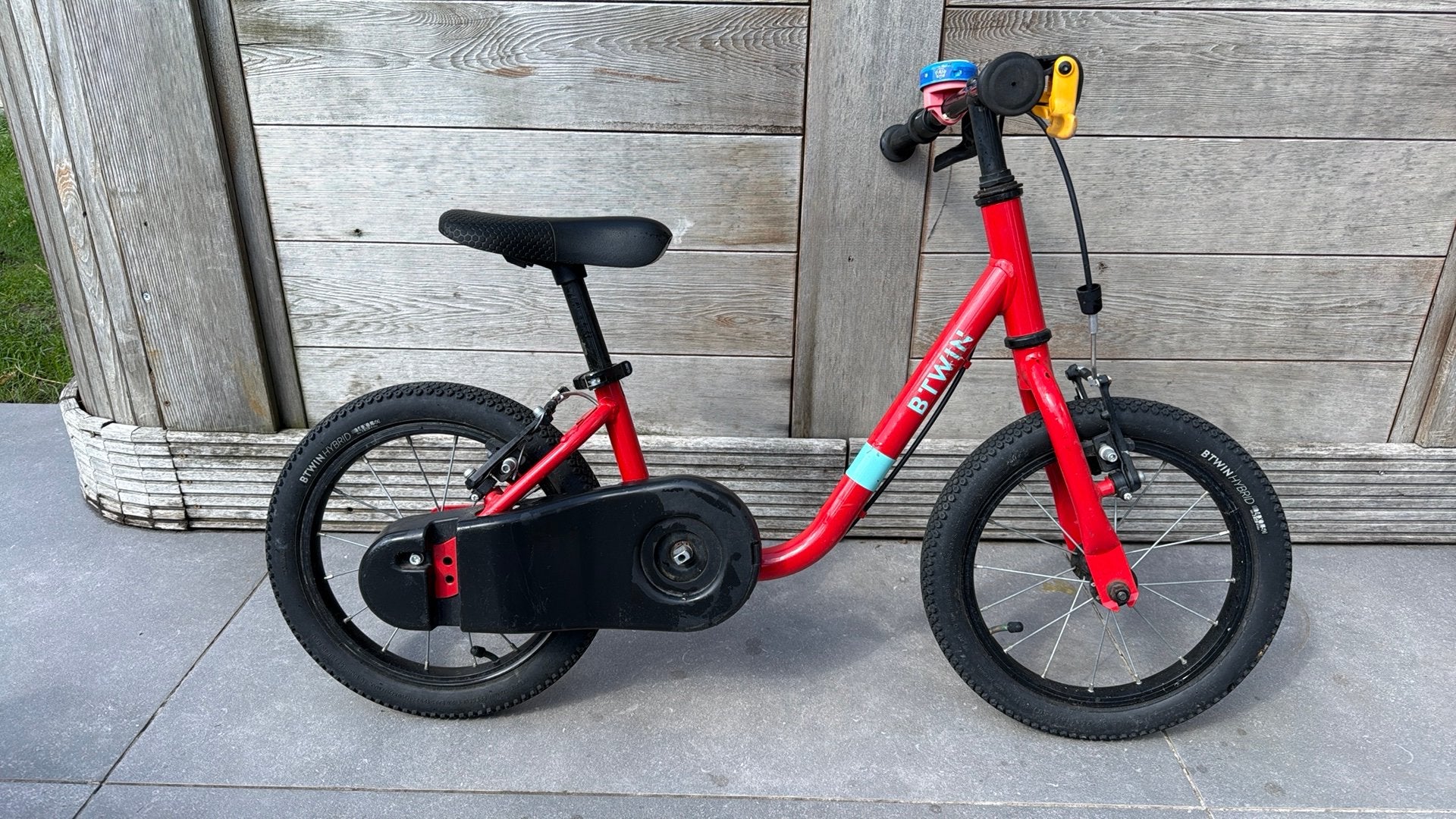 Kinderfiets/kinderloopfiets 14 inch, Ophalen, Zo goed als nieuw